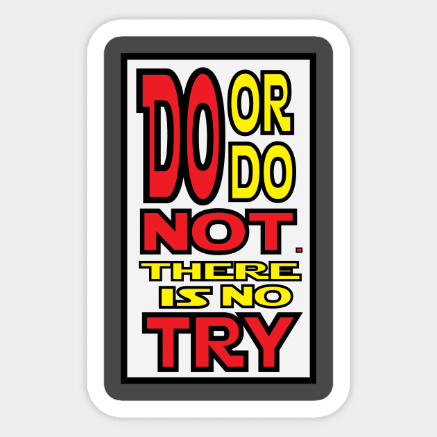 Do Not Try Sticker by GoingNerdy